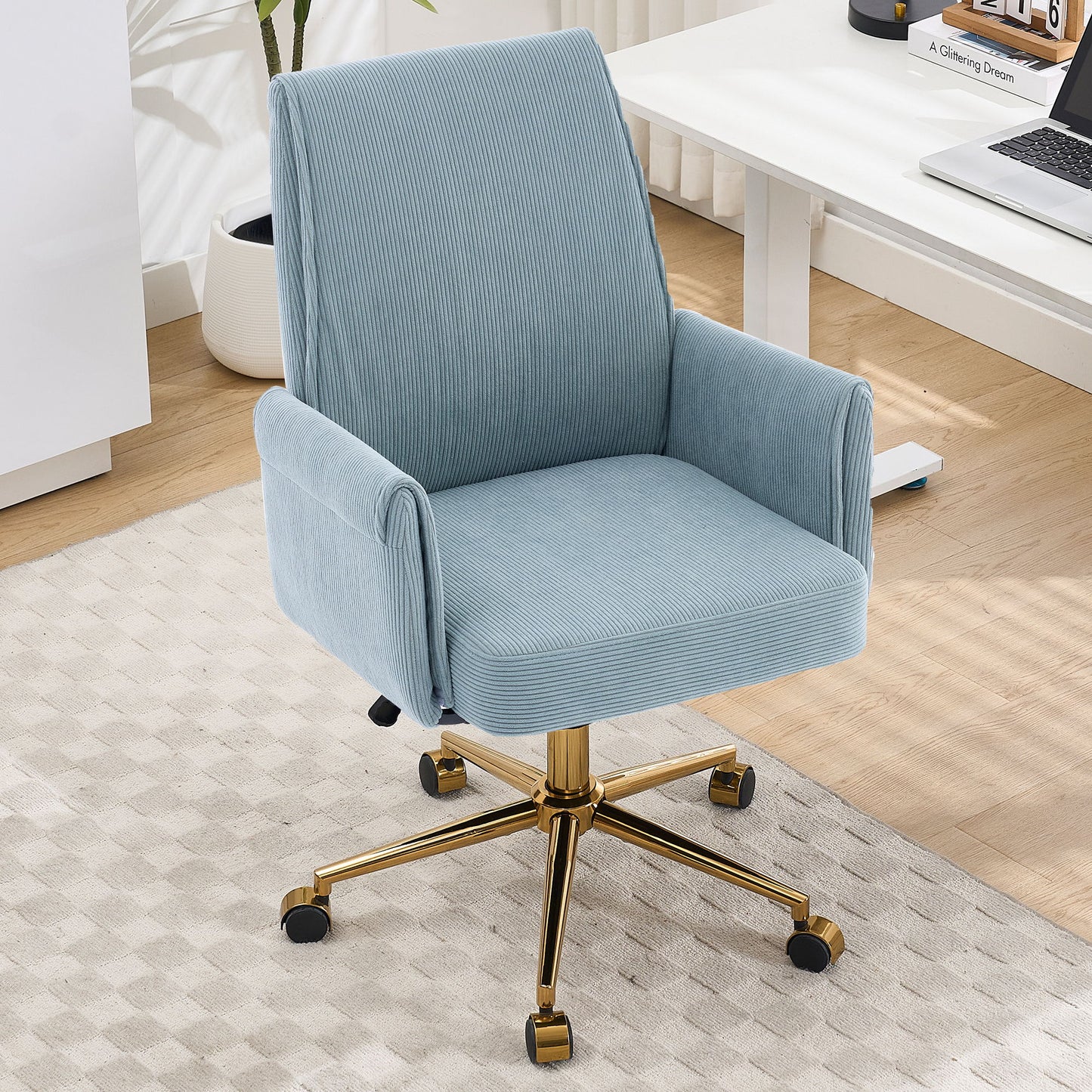 Ergonomic Mid Back Office Chair Home Essentials