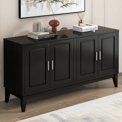 4 Door Sideboard Storage Cabinet With Door Shelf Noble House