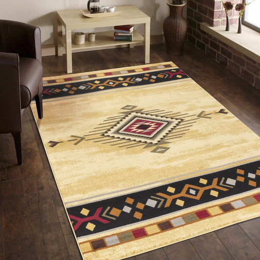 Tribes - GC_YLS4003 Southwest Area Rug Icona Home Decor