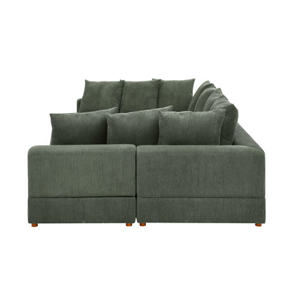 Haven - 6 Piece Modular Sectional The Soft House