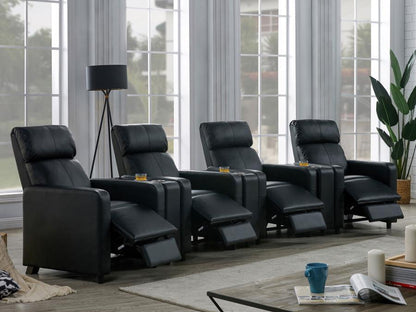 Toohey - Upholstered Tufted Recliner Living Room Set CoasterEveryday