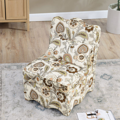 Stylish Flannel Dining Chair With Soft Cushion And Backrest Home Essentials