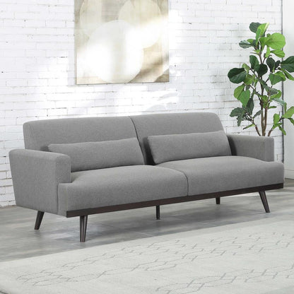 Blake - Upholstered Track Arm Sofa - Sharkskin