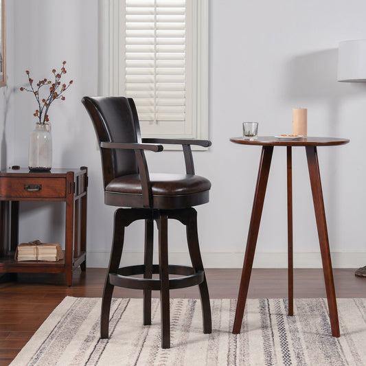 Williams - Swivel Bar Stool With Armrests Jennifer Taylor Home