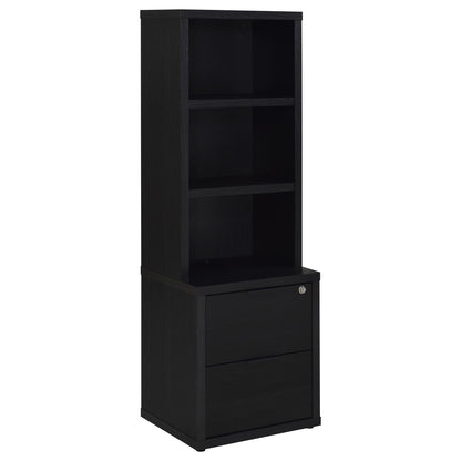 Geary - 3 Piece Wall Unit Bookcase Set With USB Storage Furniture Max