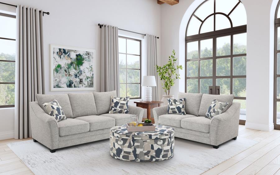 Tomkins - Boucle Upholstered Sofa Set Coaster Fine Furniture