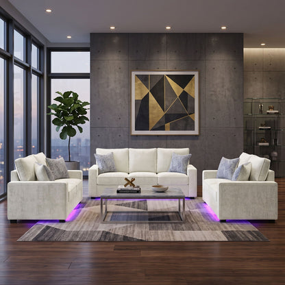Rita - Living Room Set With LED Matrix Furniture Group