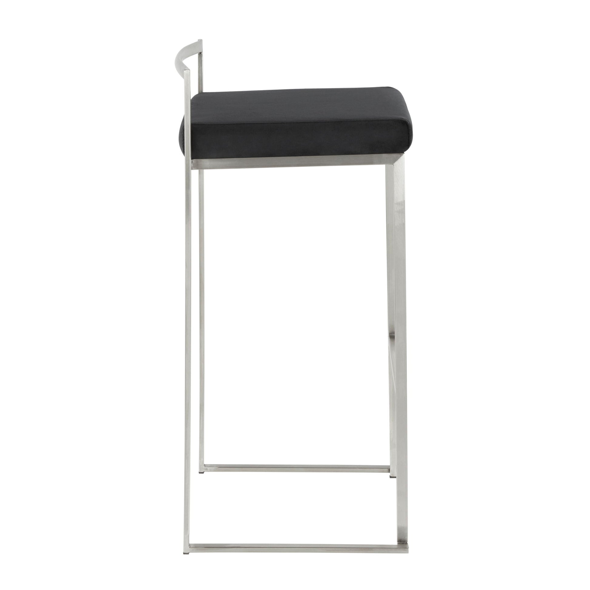 Fuji - Contemporary Stackable Design Barstool Lumi Source
