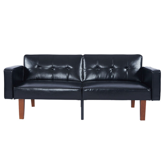 3 Position Split Back Futon Sofa Bed For Living Room Home Essentials