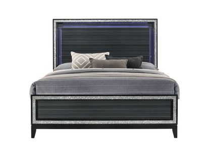 Haiden - Bed With LED Acme