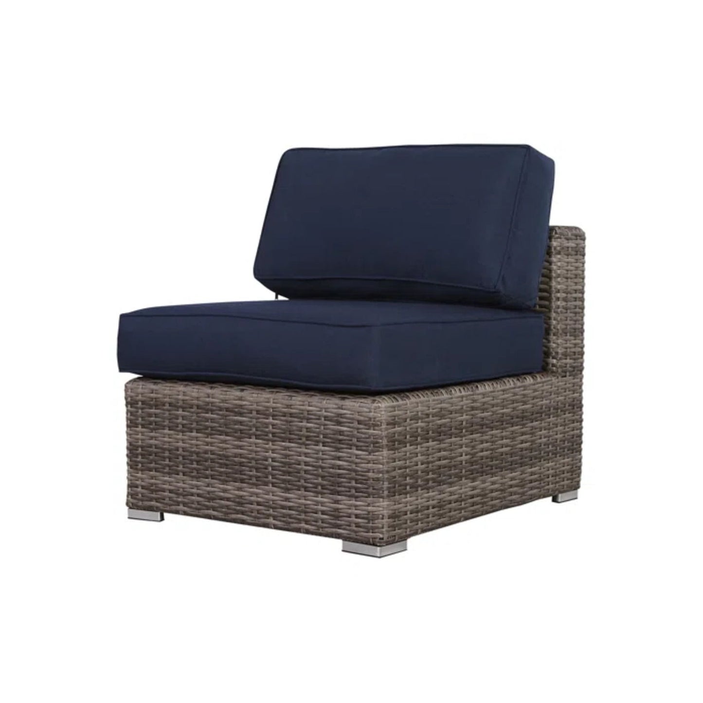 Outdoor Wicker Seating Group With Cushions LSI Patio Furniture