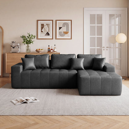 L - Shaped Corner Chaise Sofa Bed Home Essentials