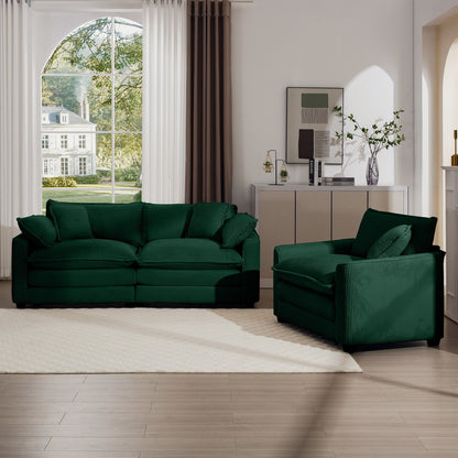 Elegant Oversized Sectional Sofa Set With Deep Seats And Flexible Layout Home Essentials