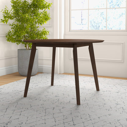 Lara - Dining Table (Walnut) - Brown Ashcroft Furniture