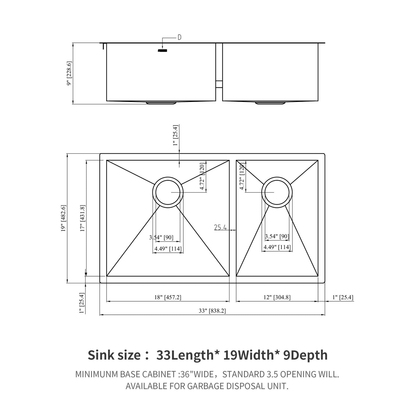 Modern Double Bowl Undermount Sink Design With 10" Deep Basins Daily Nest