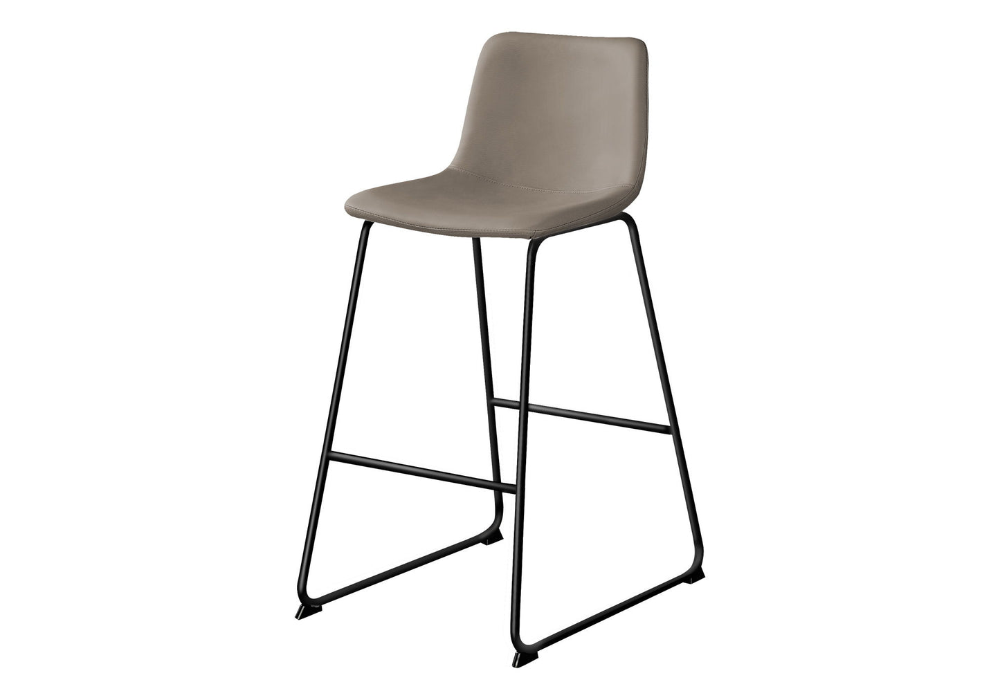 Office Chair, Bar Height, Standing, Computer Desk, Work, Leather Look, Contemporary, Modern 8th Street