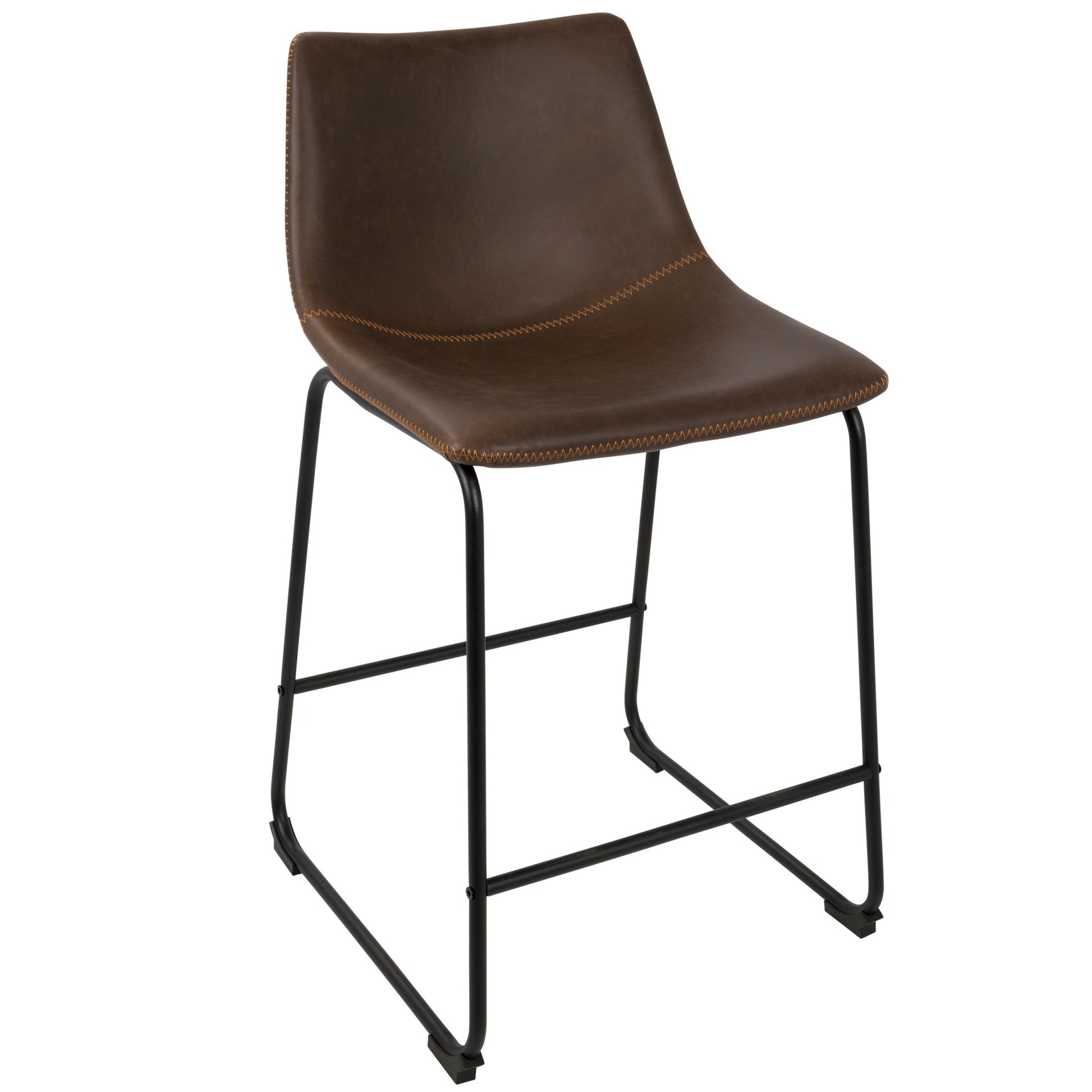 Duke - Contemporary Counter Stool (Set of 2) Lumi Source