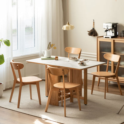 Simple Dining Chair, Solid Chair Table For Living Room Chair Home Essentials