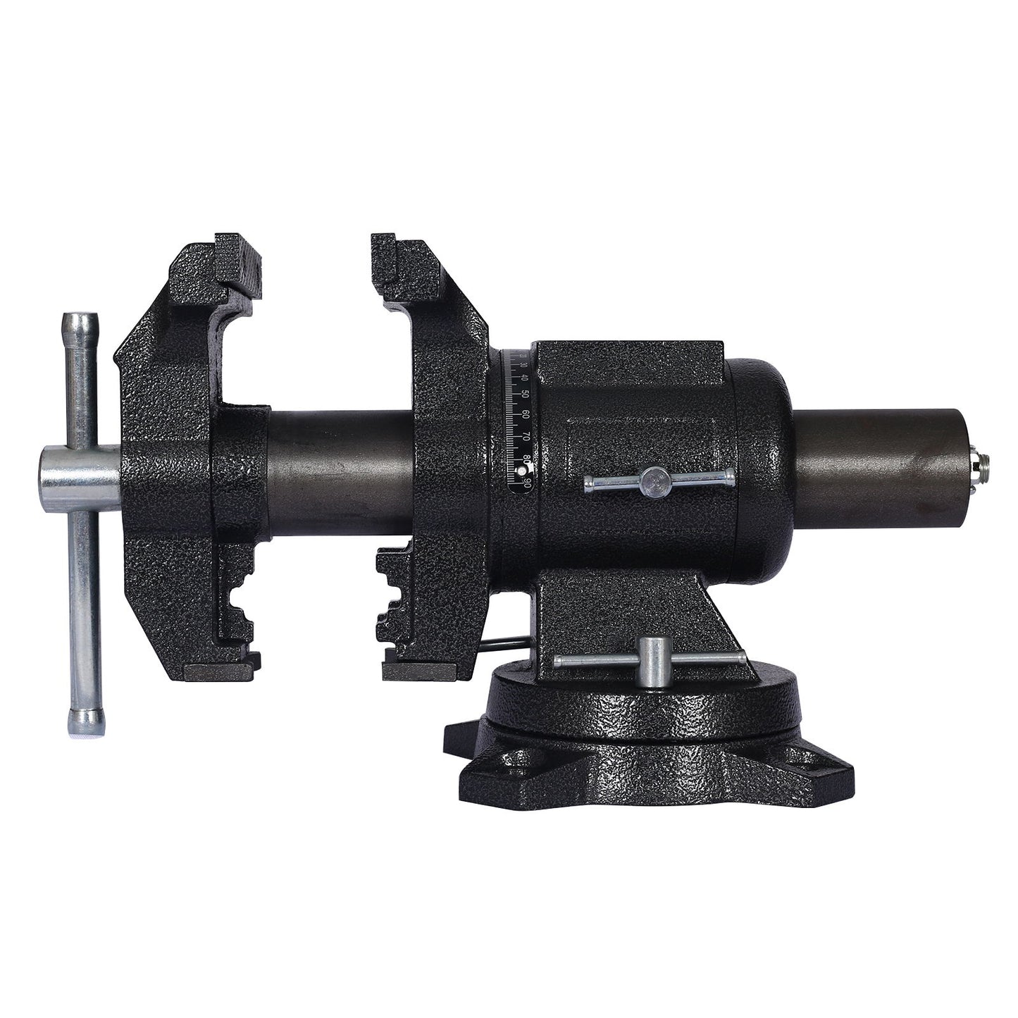 Heavy Duty 5" Multi Jaw Rotating Bench Vise With 360 Degree Swivel Base And Head Daily Nest