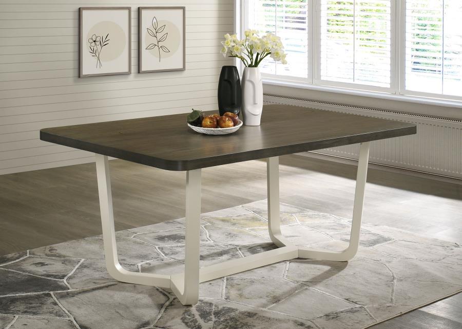 Biloxi - Rectangular Wood Dining Table - Grayish Brown Coaster Fine Furniture