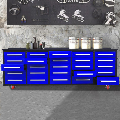 Workbench With Storage Drawers (25 Drawers) Daily Nest