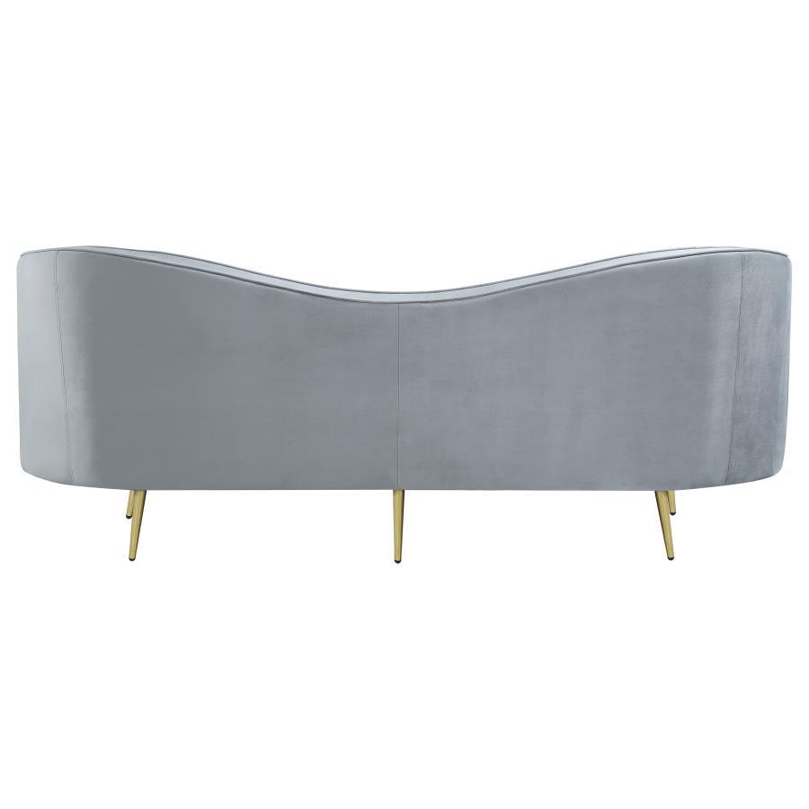 Sophia - Upholstered Channel Tufted Sofa Set CoasterEssence