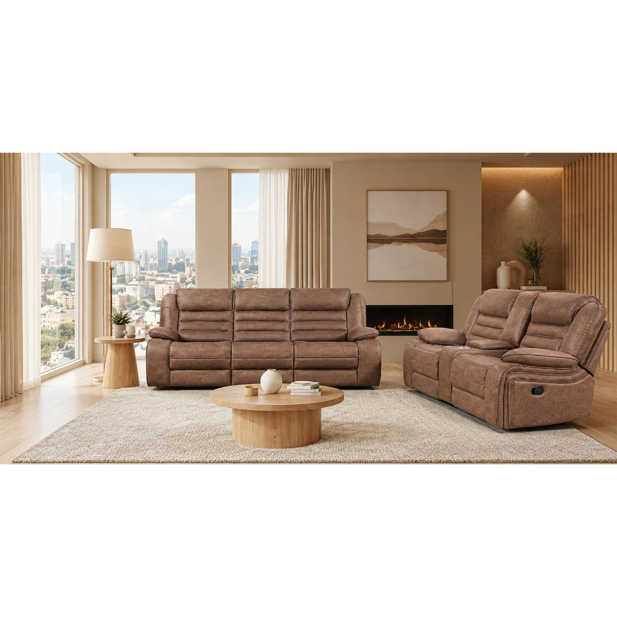 Lucius - Reclining Set Global Furniture USA