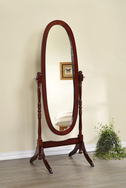 Foyet - Wood Adjustable Length Cheval Mirror CoasterEveryday