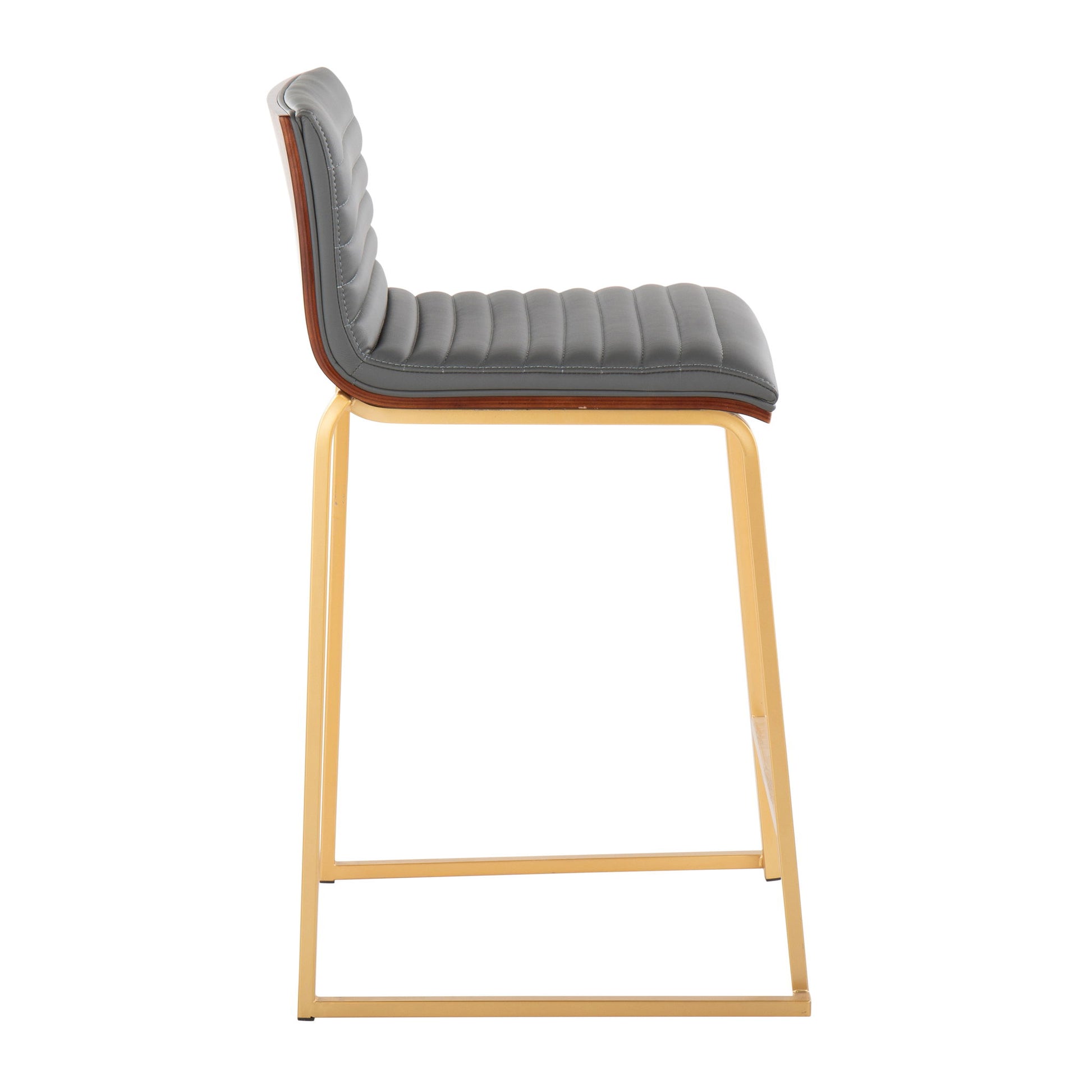 Mason Mara - Contemporary Design Fixed Height Counter Stool (Set of 2) Lumi Source