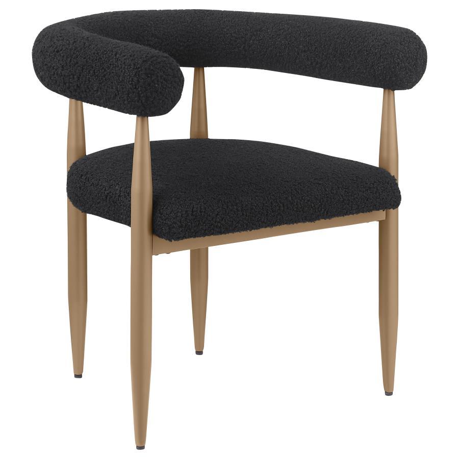 Dunmore - Boucle Upholstered Dining Arm Chair (Set of 2) Coaster Fine Furniture