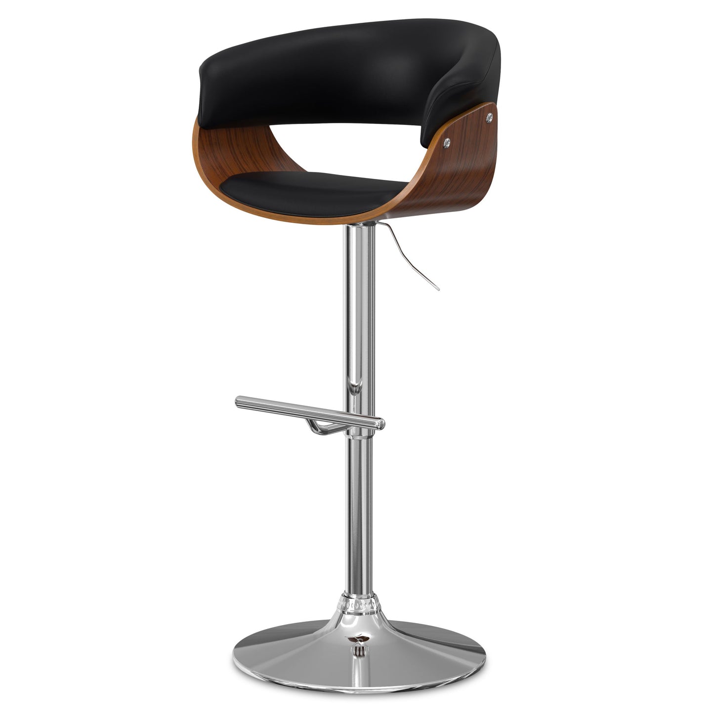 Sheldon - Upholstered Adjustable Swivel Bar Stool Simpli-Home