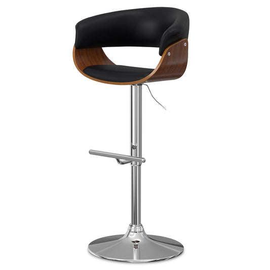 Sheldon - Upholstered Adjustable Swivel Bar Stool Simpli-Home
