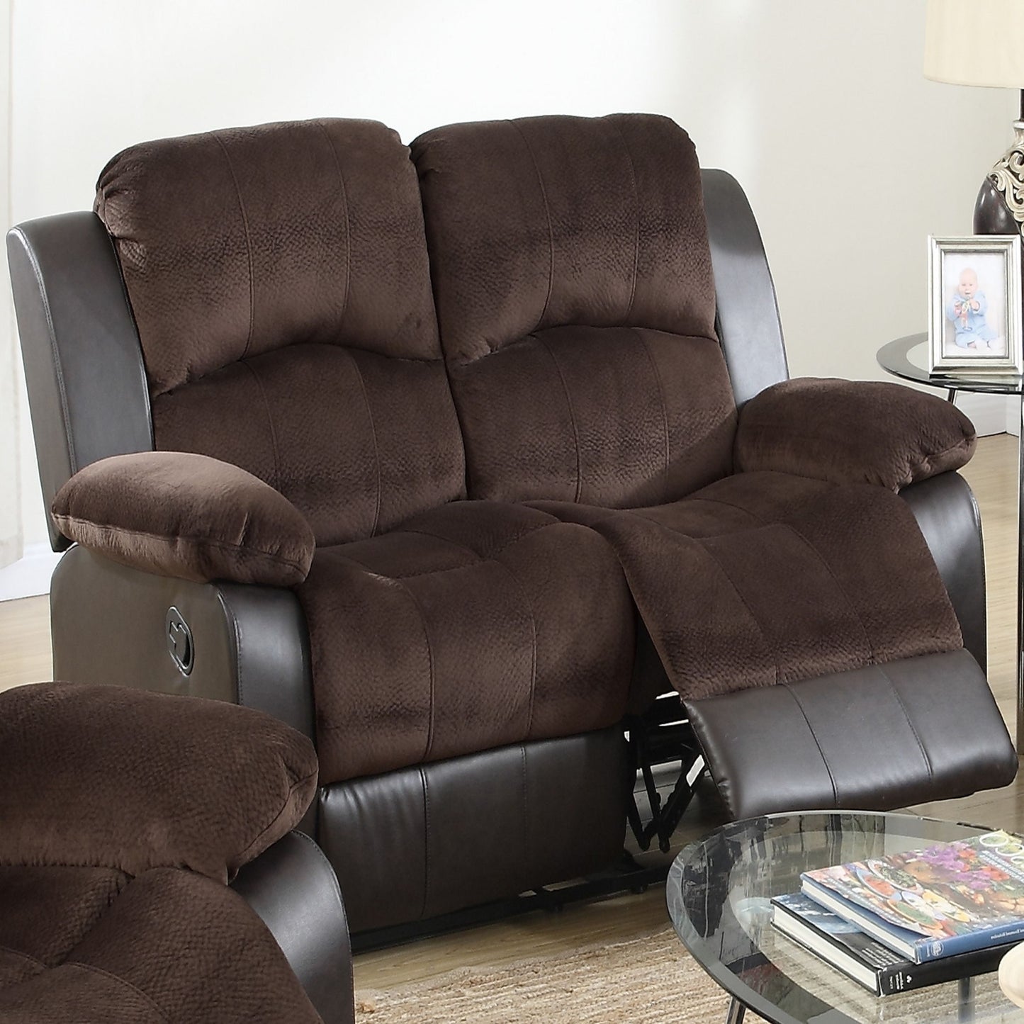 Modern Living Room Set, Reclining Mechanism Home Essentials