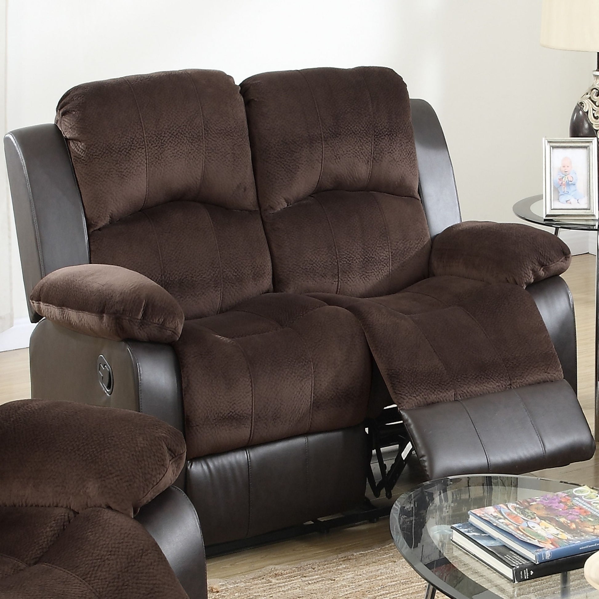 Modern Living Room Set, Reclining Mechanism Home Essentials