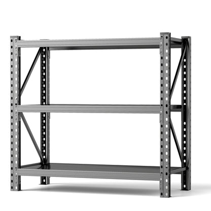 3 Tier Industrial Shelving Rack Daily Nest