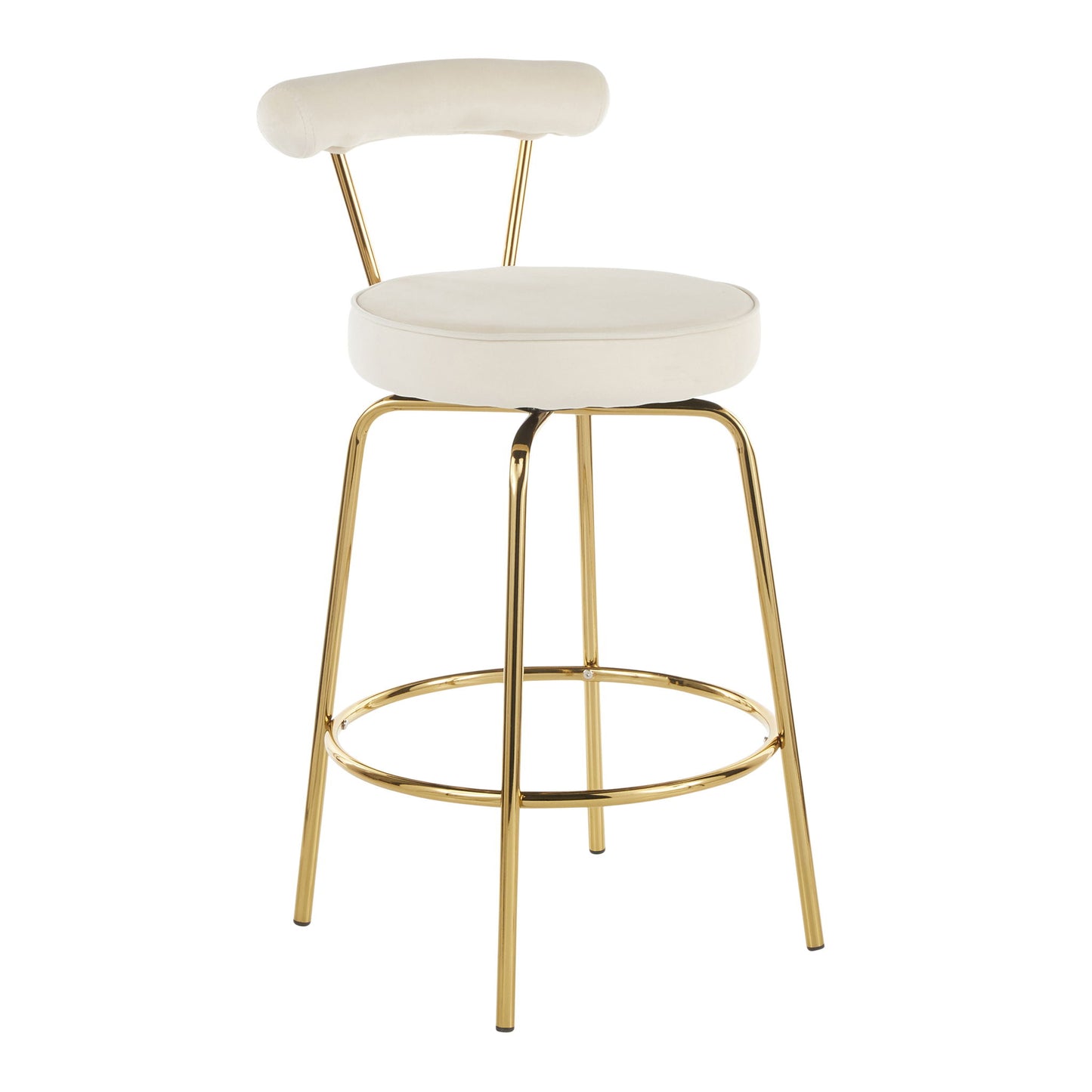 Rhonda - Glam Counter Stool (Set of 2) Lumi Source