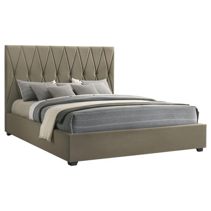 Delsea - Upholstered Platform Bed Coaster Fine Furniture