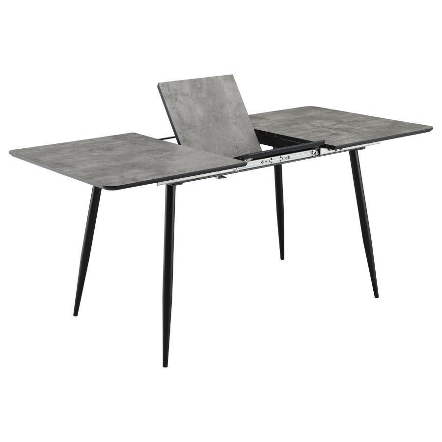 Horizon - Butterfly Leaf Extension Dining Table - Gray Coaster Fine Furniture