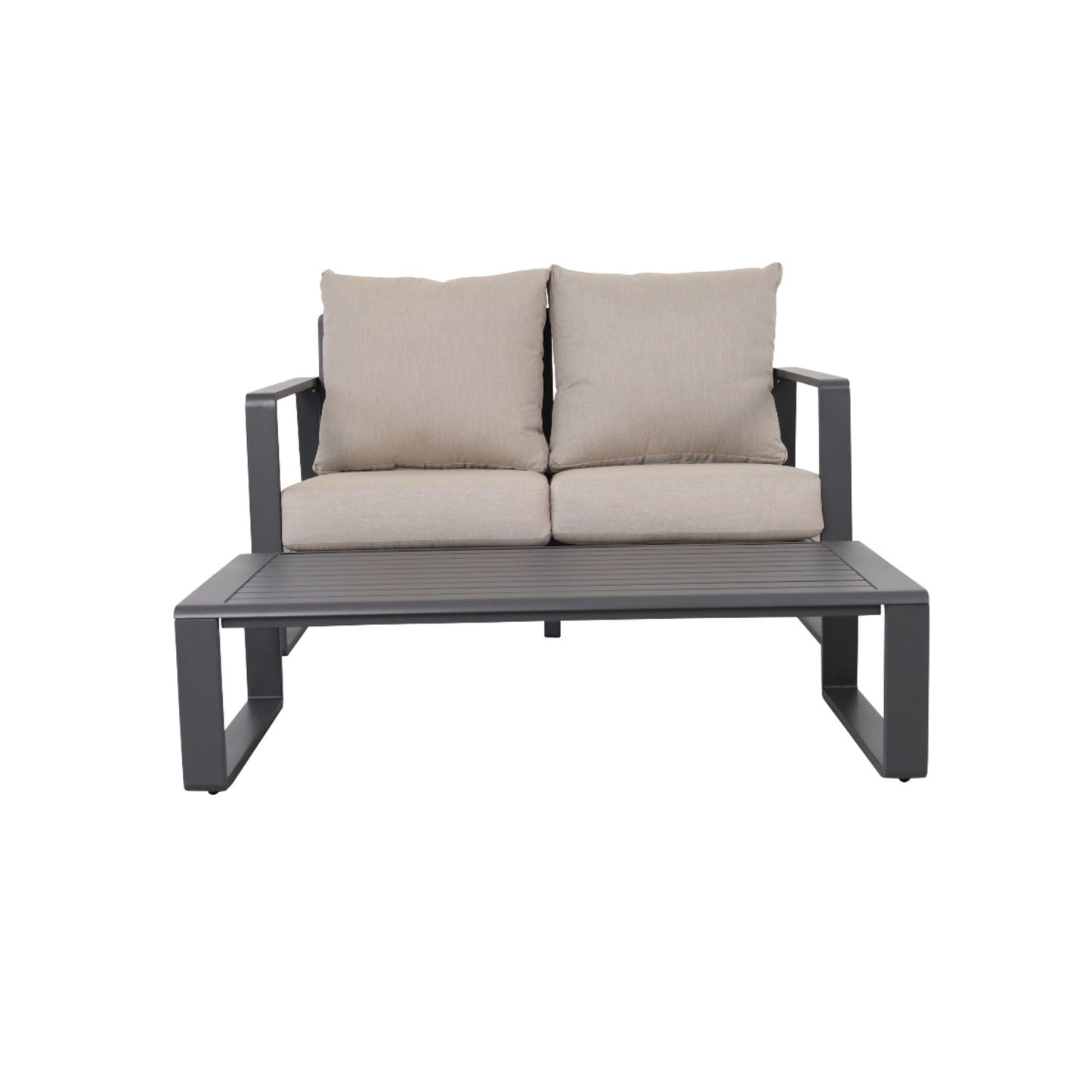 Sofa With Rectangular Coffee Table LSI Patio Furniture