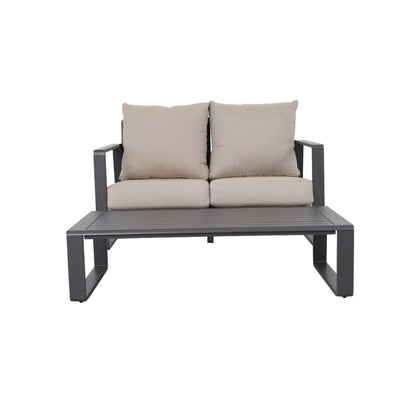 Sofa With Rectangular Coffee Table LSI Patio Furniture