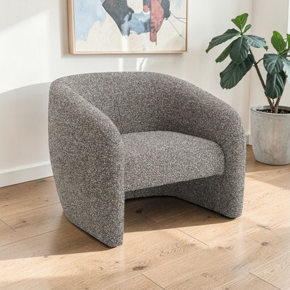 Livia - Accent Chair - Brown / Gray Acme