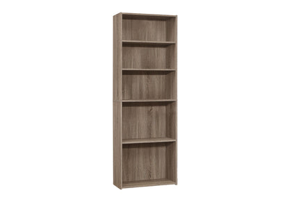 Bookshelf, Bookcase, 6 Tier, For Office, Transitional 8th Street