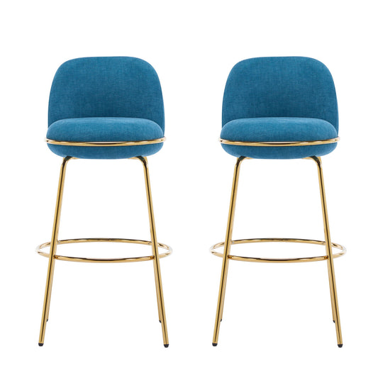 Rio Claro - Indoor Upholstered Barstool (Set of 2) Noble House