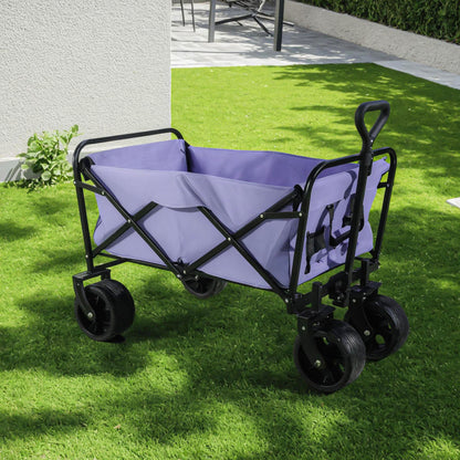 Wagons Carts Heavy Duty Foldable With Big Wheels Daily Nest
