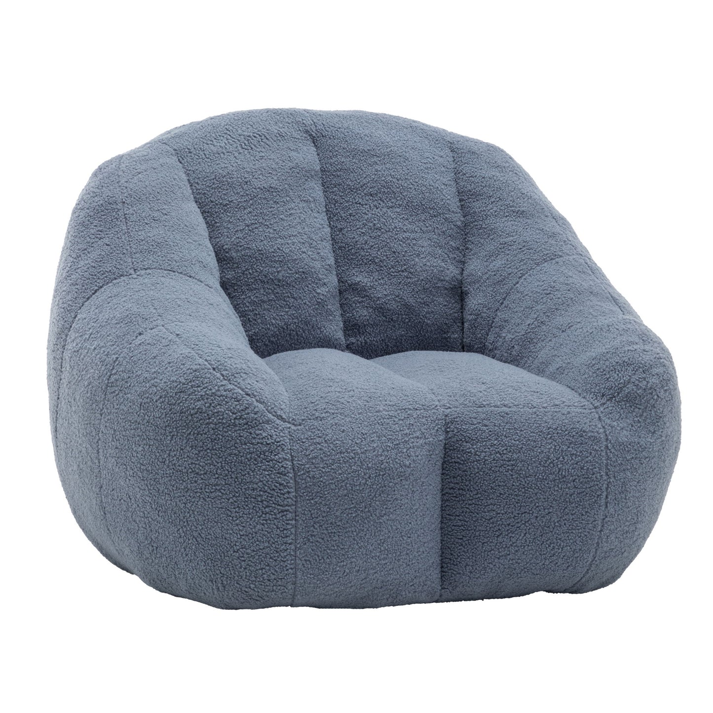 Comfy Bean Bag Chair With Memory Foam Filler, Tufted Soft Home Essentials