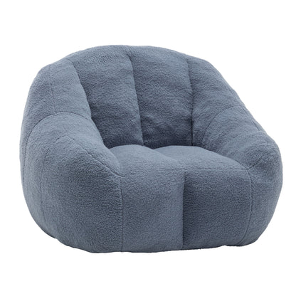 Comfy Bean Bag Chair With Memory Foam Filler, Tufted Soft Home Essentials