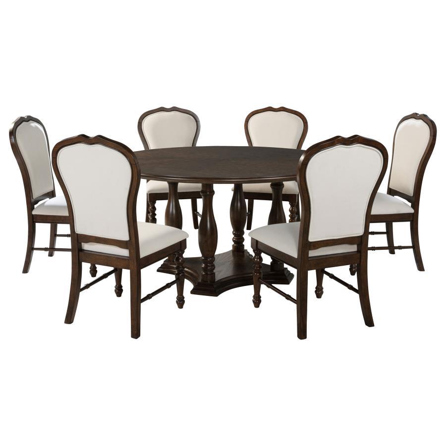 Landon - Round Dining Table Set Coaster Fine Furniture