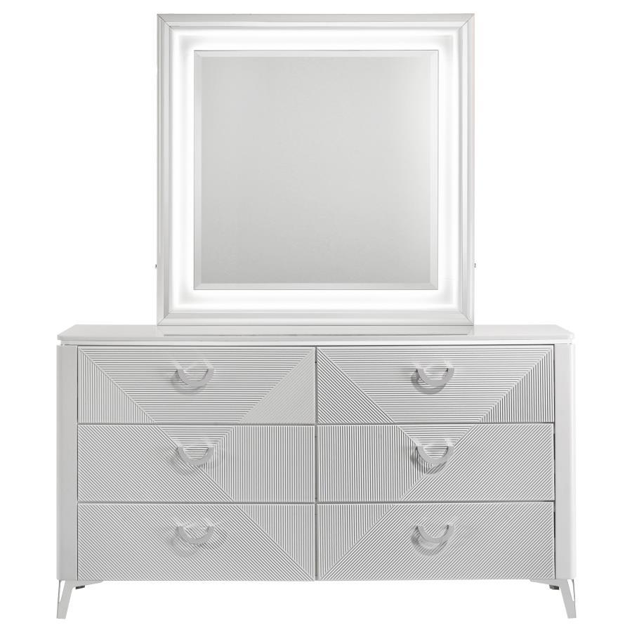 Cassia - 6-Drawer Bedroom Dresser Cabinet Coaster Fine Furniture