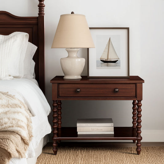 Beckett - Large Nightstand - Morocco Brown Madison Park Signature