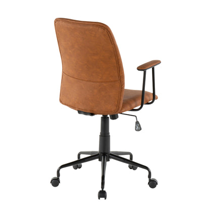 Fredrick - Contemporary Office Chair - Brown Lumi Source